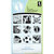 Inkadinkado - Clear Acrylic Stamp Set with Acrylic Block - Sports