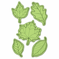 Inkadinkado - Inkadinkaclings Collection - Rubber Stamps - Fall Leaves