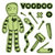 Inkadinkado - Halloween Collection - Inkadinkaclings - Rubber Stamps - Voodoo Doll