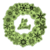Inkadinkado - Christmas - Inkadinkaclings - Rubber Stamps - Snowflake Wreath