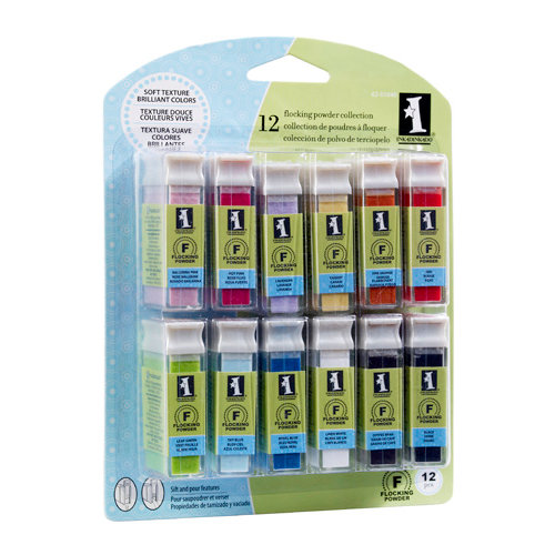 Inkadinkado - Flocking Powder Collection - 12 Piece Set