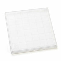 Inkadinkado - Clear Acrylic Stamp Block - Extra Large - 6 x 6