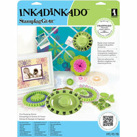 Inkadinkado - Stamping Gear Collection - Rubber Stamps and Tools - Deluxe Kit