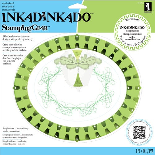 Inkadinkado - Stamping Gear Collection - Stamping Tool - Oval Wheel