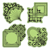 Inkadinkado - Stamping Gear Collection - Inkadinkaclings - Rubber Stamps - Decorative Ornament