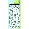 Inkadinkado - Clear Acrylic Stamps - Gem Stone Alphabet