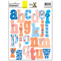 Imagination Project - Gin X - Coasters - Treasure Hunt - Molly - Alphabet, CLEARANCE
