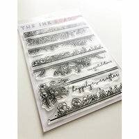 Ink Road Stamps - Clear Photopolymer Stamps - Bella Flora Borders