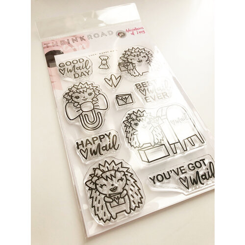 Ink Road Stamps - Clear Photopolymer Stamps - Lucy Happy Mail