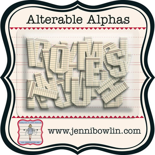 Jenni Bowlin - Alterable Alphas - Ledger