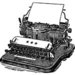 Jenni Bowlin Studio - Clear Acrylic Stamps - Typewriter
