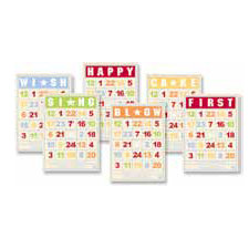 Jenni Bowlin Studio - Mini Bingo Cards - Birthday