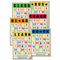 Jenni Bowlin Studio - Bingo Card Set - School Days, CLEARANCE