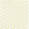 Jenni Bowlin Studio - Core'dinations - Essentials Collection - 12 x 12 Embossed Color Core Cardstock - Vanilla Cream