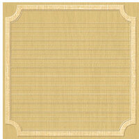 Jenni Bowlin Studio - Core'dinations - Essentials Collection - 12 x 12 Embossed Color Core Cardstock - Beach Square Label