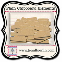 Jenni Bowlin Studio - Chipboard Shapes - Tiny Tabs