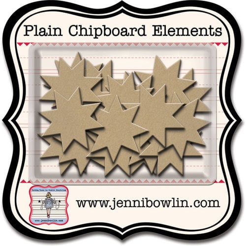 Jenni Bowlin Studio - Chipboard Shapes - Quilt Stars