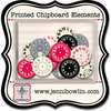 Jenni Bowlin Studio - Printed Chipboard Shapes - Watch Faces