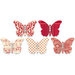 Jenni Bowlin Studio - Jewel Embellished Butterflies - Red