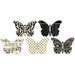 Jenni Bowlin Studio - Jewel Embellished Butterflies - Black