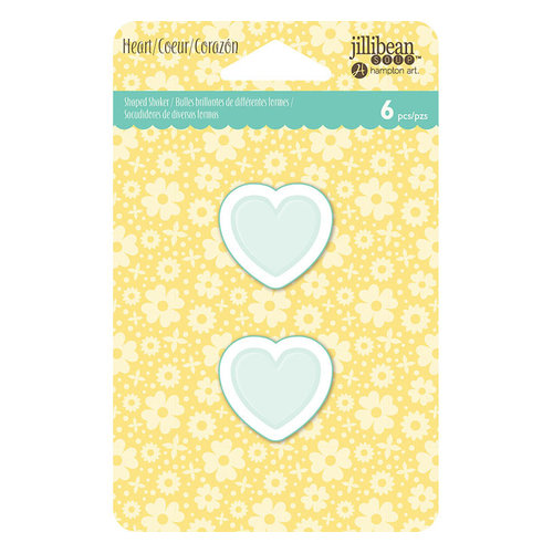 Jillibean Soup - Shaker Tag Insert - Heart - Small