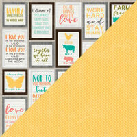 Jillibean Soup - Farmhouse Stew Collection - 12 x 12 Double Sided Paper - Goodness Gracious