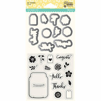 Jillibean Soup - Shaker Die and Clear Acrylic Stamp Set - Jar Goodness