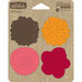 Jillibean Soup - Felt Flowers - Shades of Red