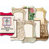 Jenni Bowlin Studio - Mini Die Cut Journaling Card Pad - Vintage 1