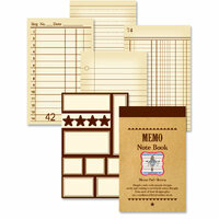 Jenni Bowlin Studio - Memo Book - Brown