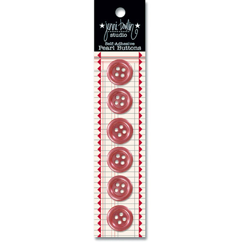 Jenni Bowlin Studio - Pearl Buttons - Red