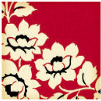 Jenni Bowlin Studio - Vintage Collection - 12 x 12 Patterned Paper - Red Floral