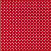 Jenni Bowlin Studio - Vintage Collection - 12 x 12 Patterned Paper - Red Tiny Dot