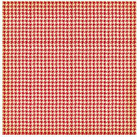 Jenni Bowlin Studio - Red and Black Collection - 12 x 12 Patterned Paper - Red Houndstooth