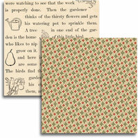 Jenni Bowlin Studio - Haven Collection - 12 x 12 Double Sided Paper - Peeling Paper