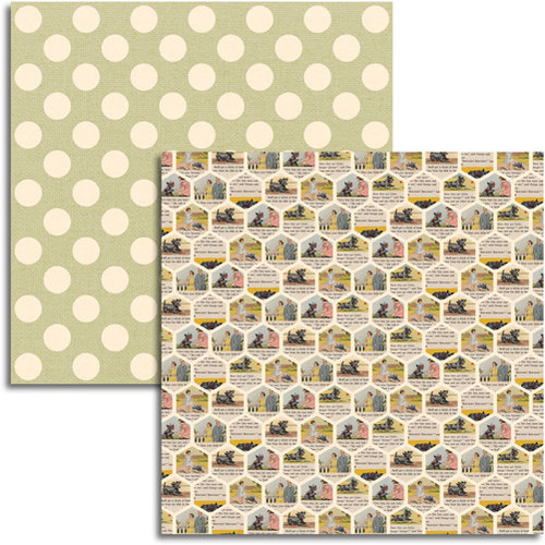 Jenni Bowlin Studio - Magpie Collection - 12 x 12 Double Sided Paper - Collect