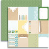 Jenni Bowlin Studio - Modern Mercantile Collection - 12 x 12 Double Sided Paper - Hodge Podge