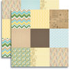 Jenni Bowlin Studio - Modern Mercantile Collection - 12 x 12 Double Sided Paper - Etcetera