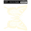 Jenni Bowlin Studio - Rub On Single - Butterfly - Cream, CLEARANCE