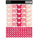 Jenni Bowlin Studio - Cardstock Stickers - Butterfly Banner - Red