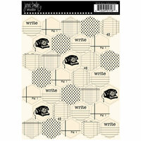 Jenni Bowlin Studio - Cardstock Stickers - Quilted - Memo