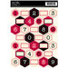 Jenni Bowlin Studio - Cardstock Stickers - Quilted - Numbers
