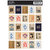 Jenni Bowlin Studio - Cardstock Stickers - Postage Stamp - General Store