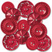 Jenni Bowlin Studio - Vintage Style Buttons - Red