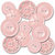 Jenni Bowlin Studio - Vintage Style Buttons - Pink, CLEARANCE
