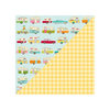 Jillibean Soup - Happy Camper Stew Collection - 12 x 12 Double Sided Paper - 1 Part Camping Gear