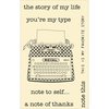 Jillibean Soup - Stampables - Clear Acrylic Stamps - Typewriter