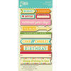 Jillibean Soup - Birthday Bisque Collection - Cardstock Stickers - Soup Labels