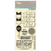 Jillibean Soup - Birthday Bisque Collection - Clear Acrylic Stamps - Large