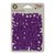 Jillibean Soup - Glitter Beanboard Thin Chip Alphabet - Halloween - Purple Glitter